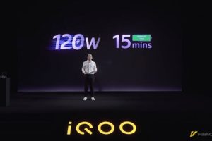 iQOO представила первую в мире быструю зарядку 120W